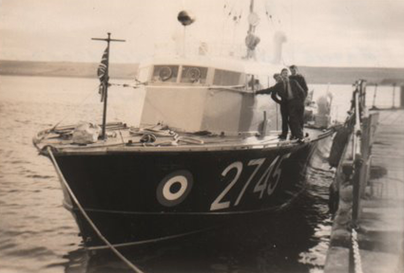 Alongside in Invergordon Harbour